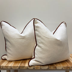 Foss piped cushion