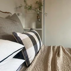 Waffle throw, clay 130cm x 200cm