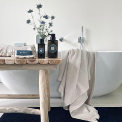 Bath matt kymi, navy 55x110cm