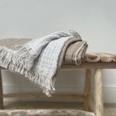 Baya throw, naturel