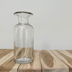 Glass bottle, medium