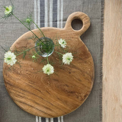 Round chopping board