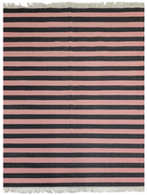 The Holkham rug, pink and navy