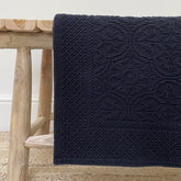 Bath matt kymi, navy 55x110cm