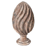 Distressed finial ornament