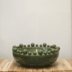 Bobble bowl, green