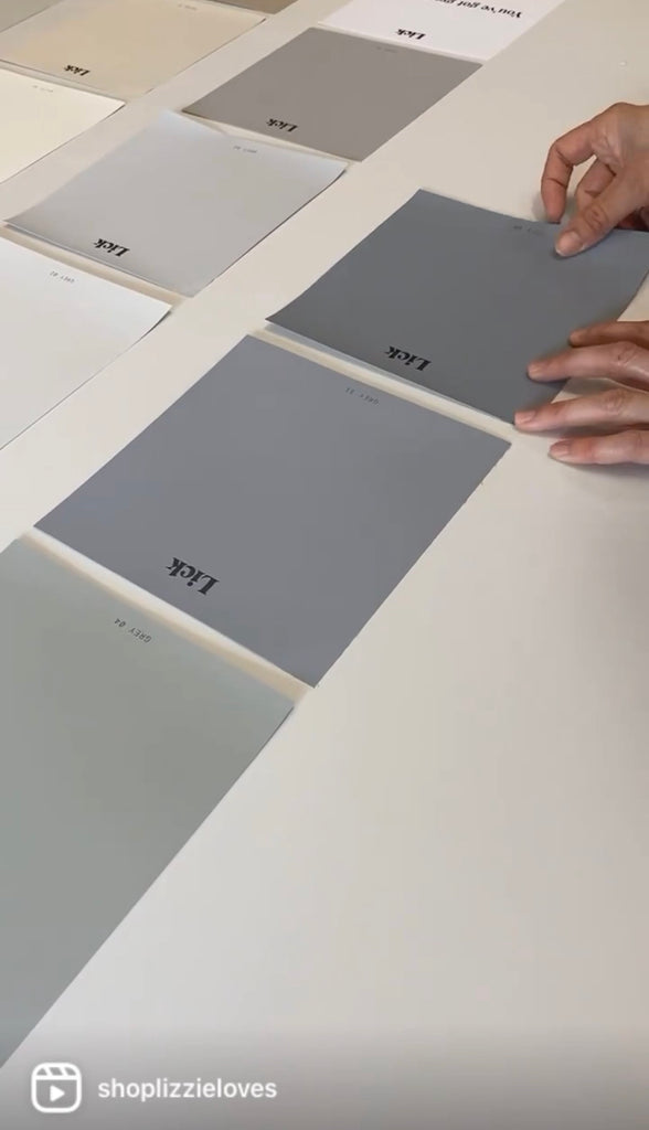 We are proud to be representing the wonderful Lick Paint in our showroom.