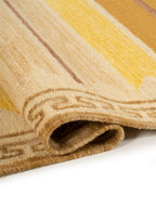 Aegean Block Border Runner-Mustard