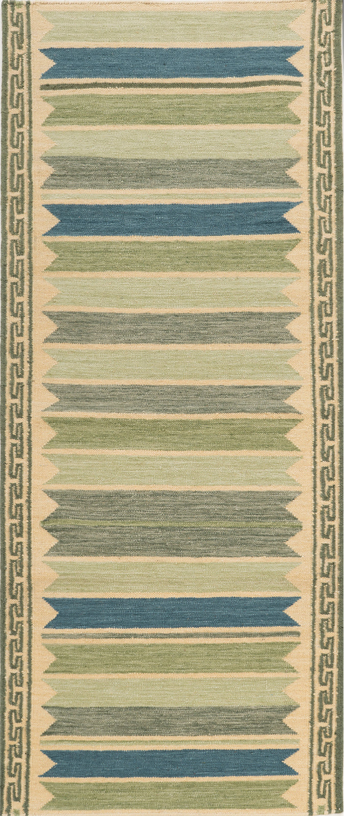 Aegean Block Border Runner