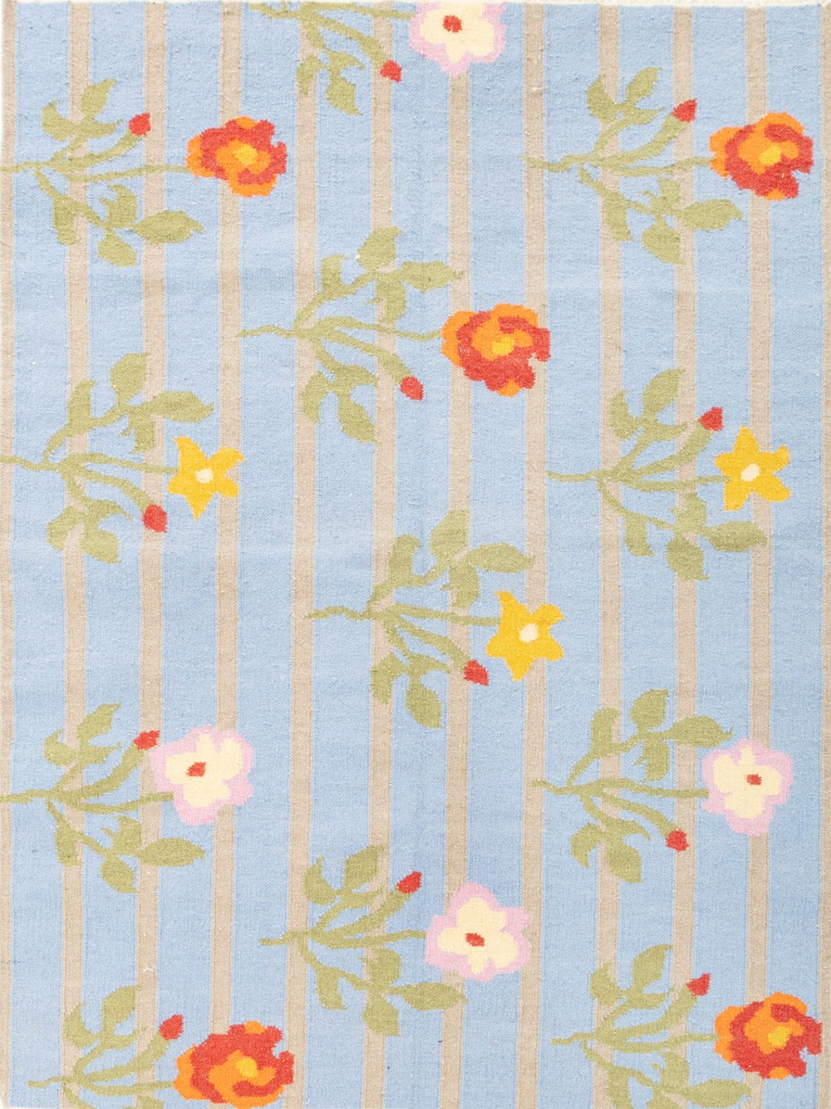 Bluebell Vine Flatweave Rug Main image