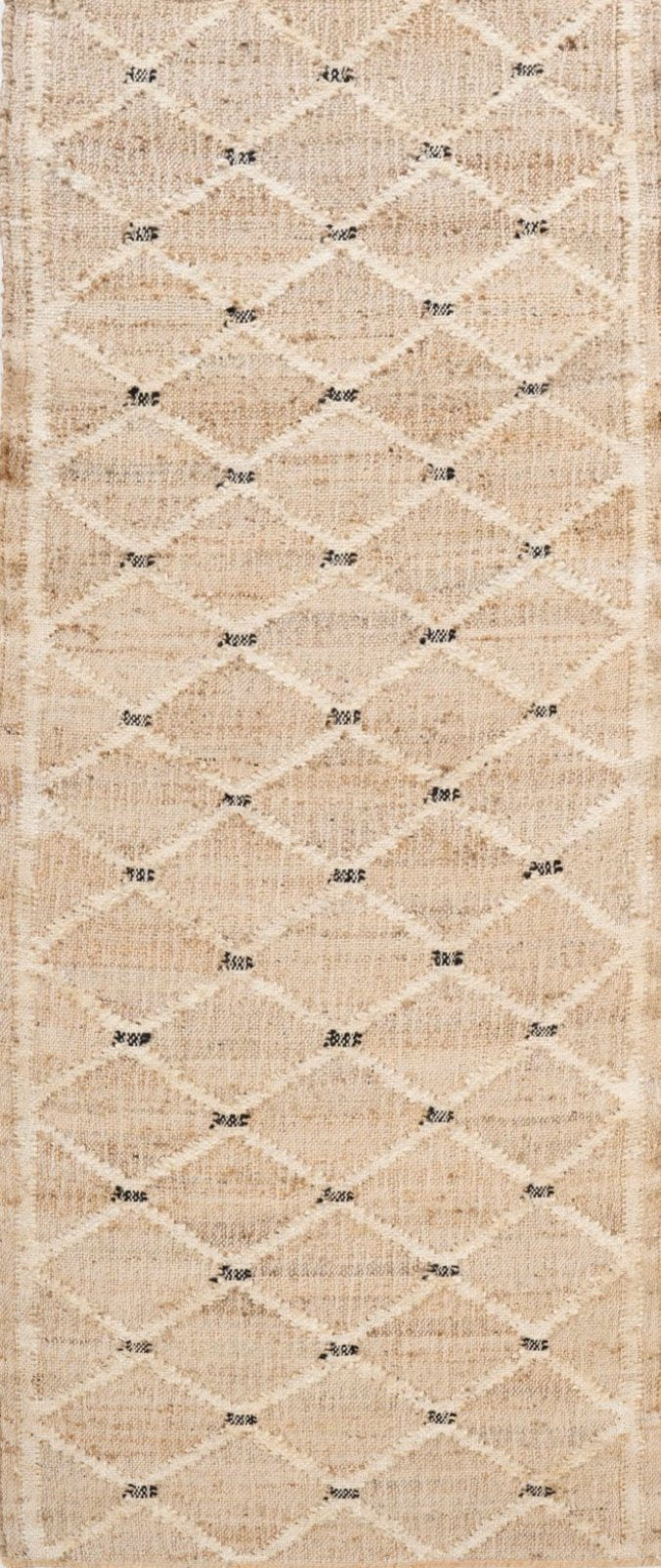 Cairo Artisanal Jute-Cotton Runner