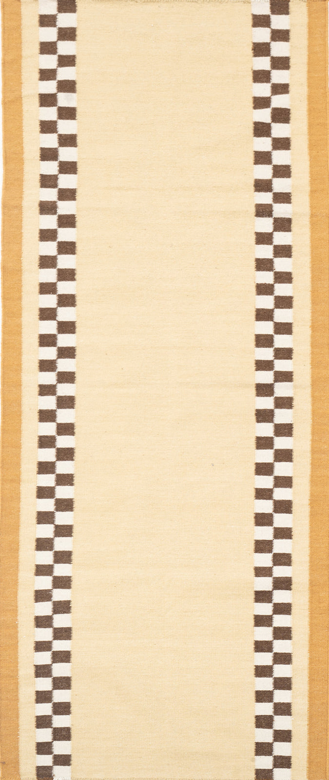 Checkerboard Stream Runner-Yellow Main image