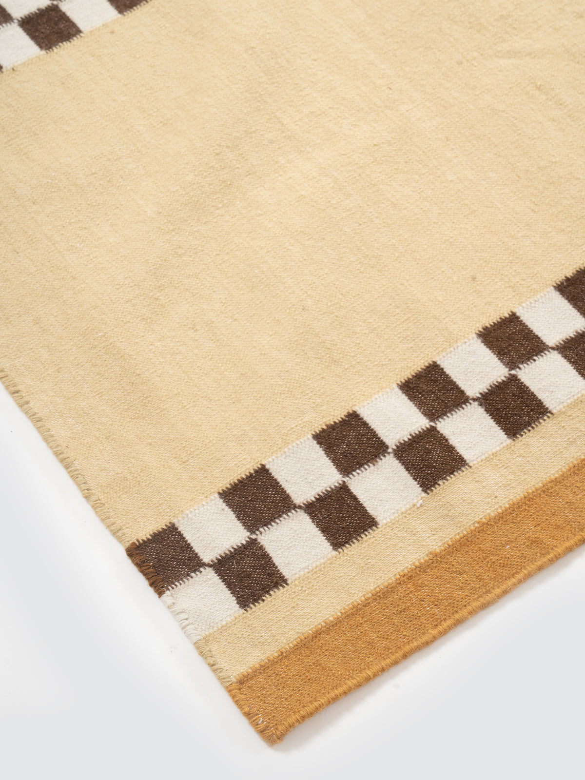 Checkerboard Stream Runner-Yellow