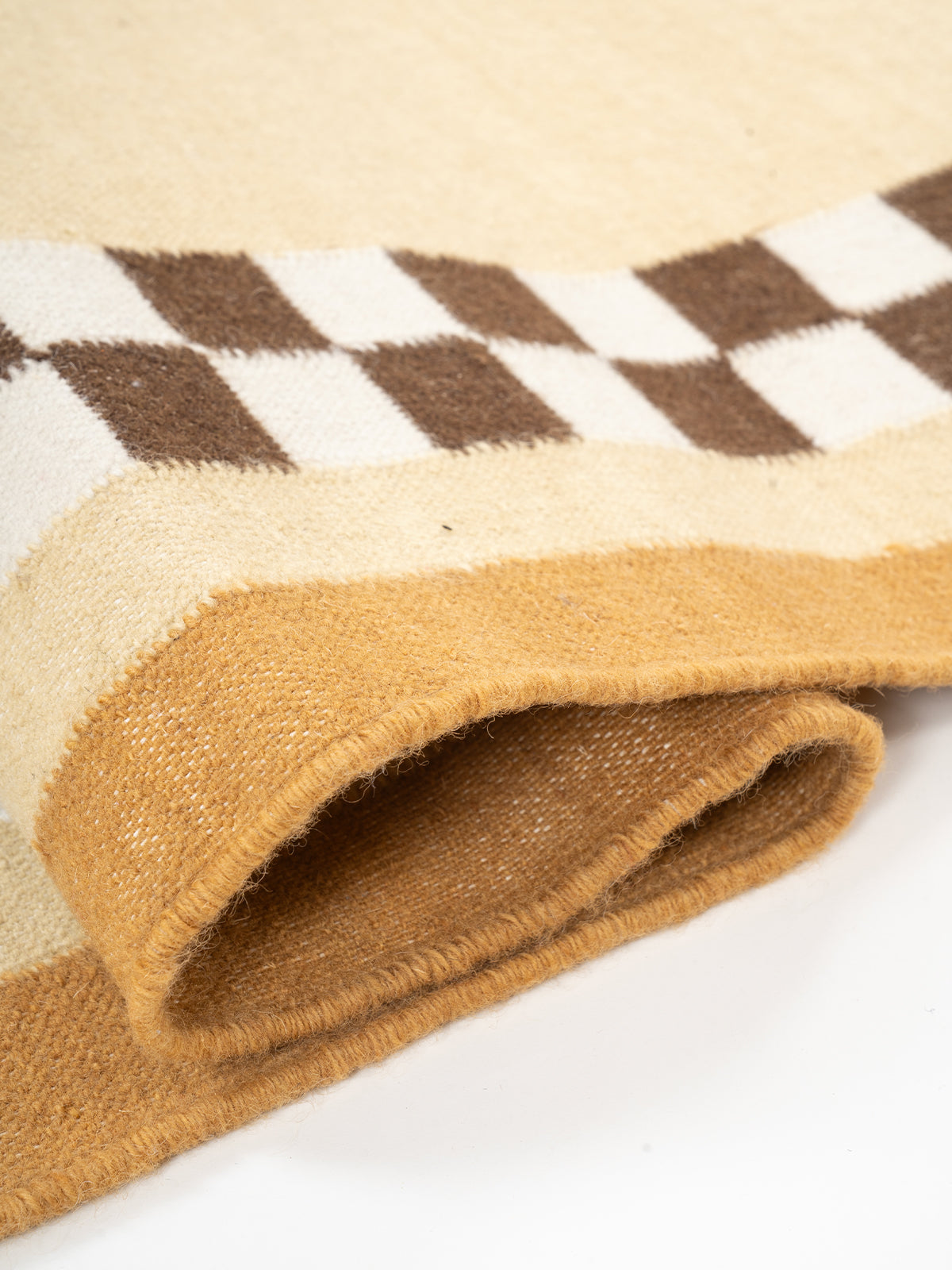 Checkerboard Stream Runner-Yellow