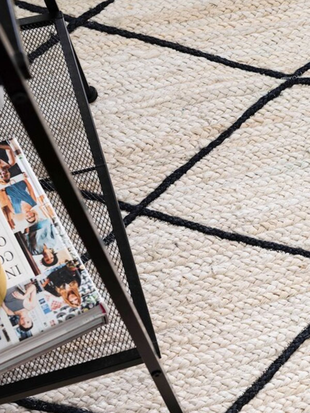 Dodoma braided area rug-Ivory