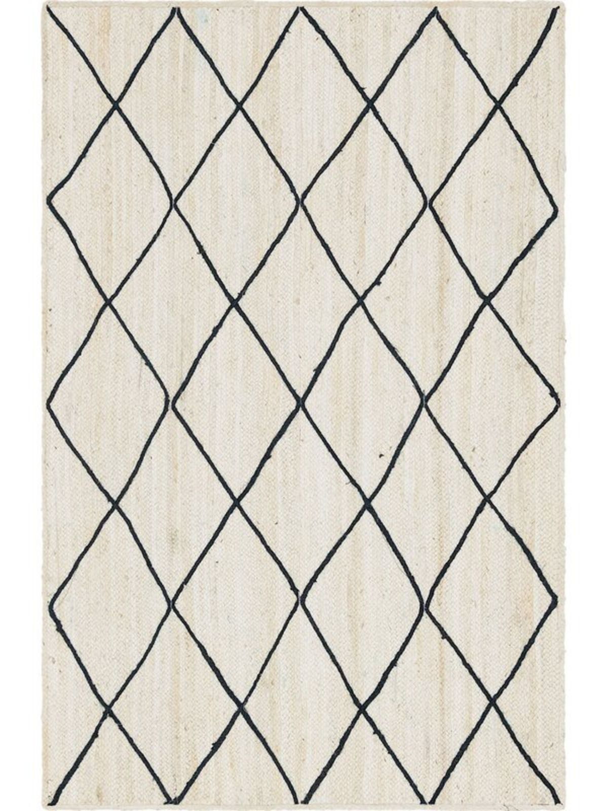 Dodoma braided area rug-Ivory