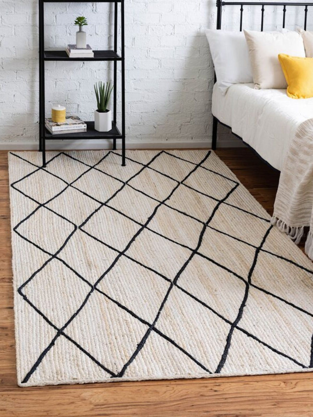Dodoma braided area rug-Ivory