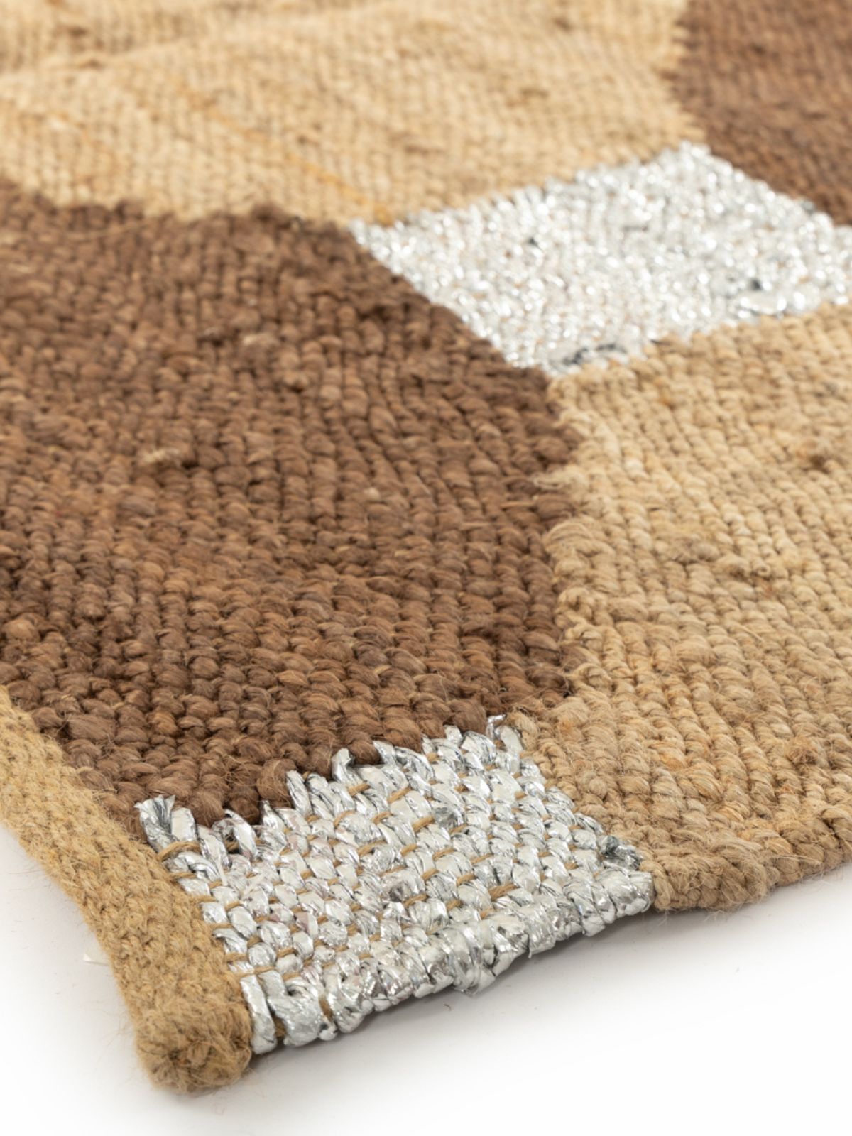 Geoweave Jute Rug-Monochrome Secondary image