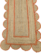 Loko scalloped runner-Orange