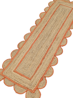 Loko scalloped runner-Orange