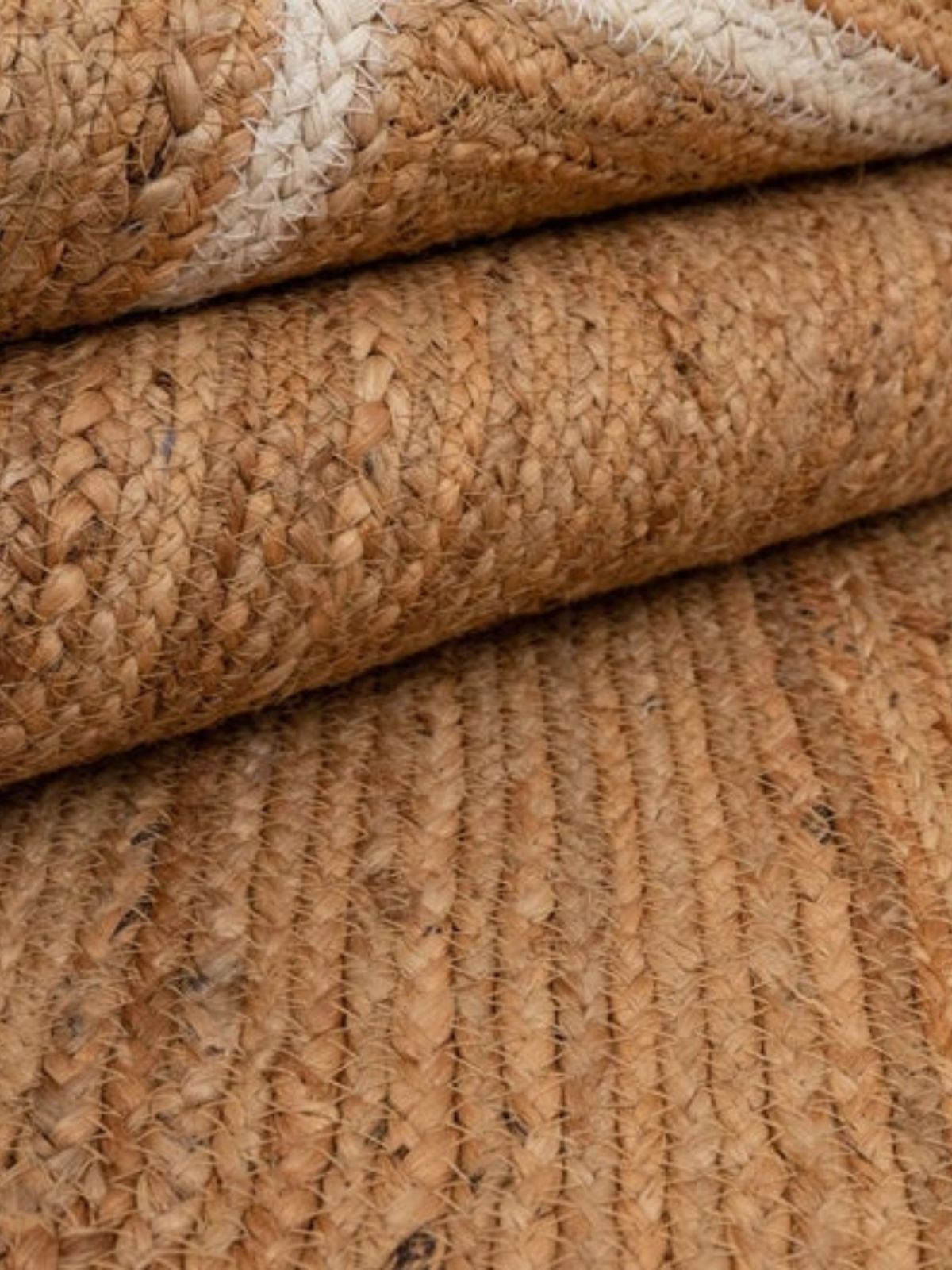 Luxor Scalloped Braided Runner-Ivory