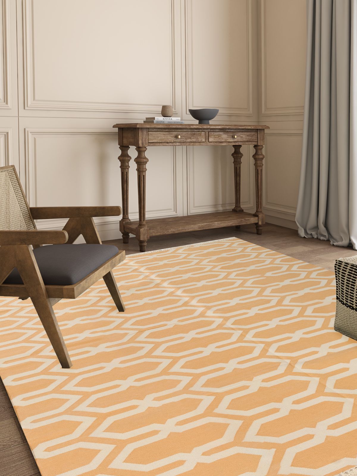 Majestic Marigold Moroccan Rug Secondary image