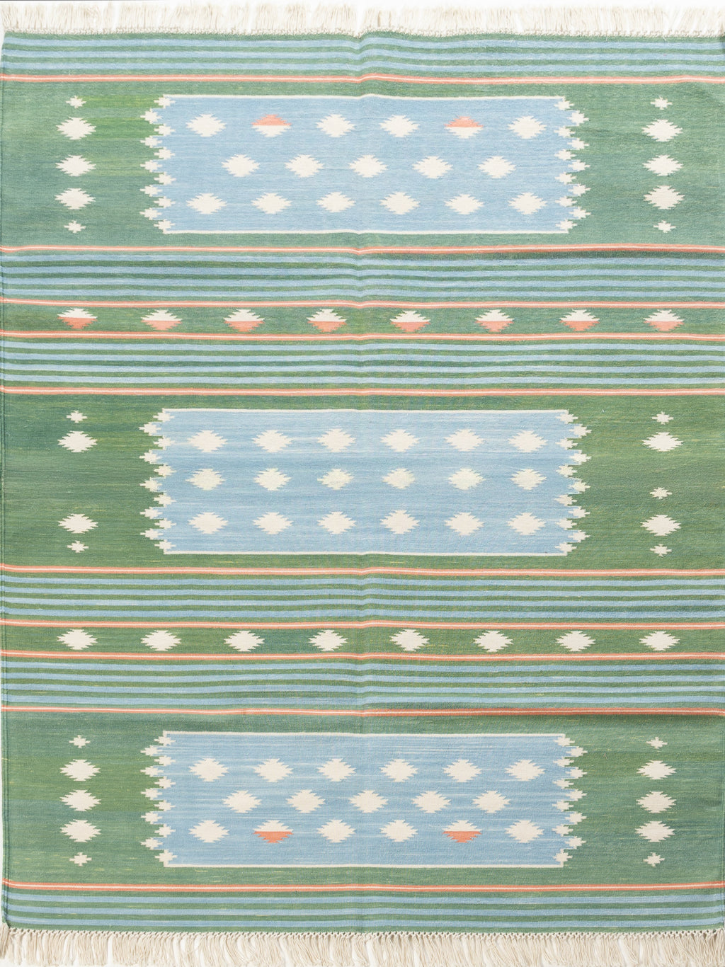 Meadow Mist Dhurrie Rug