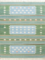 Meadow Mist Dhurrie Rug