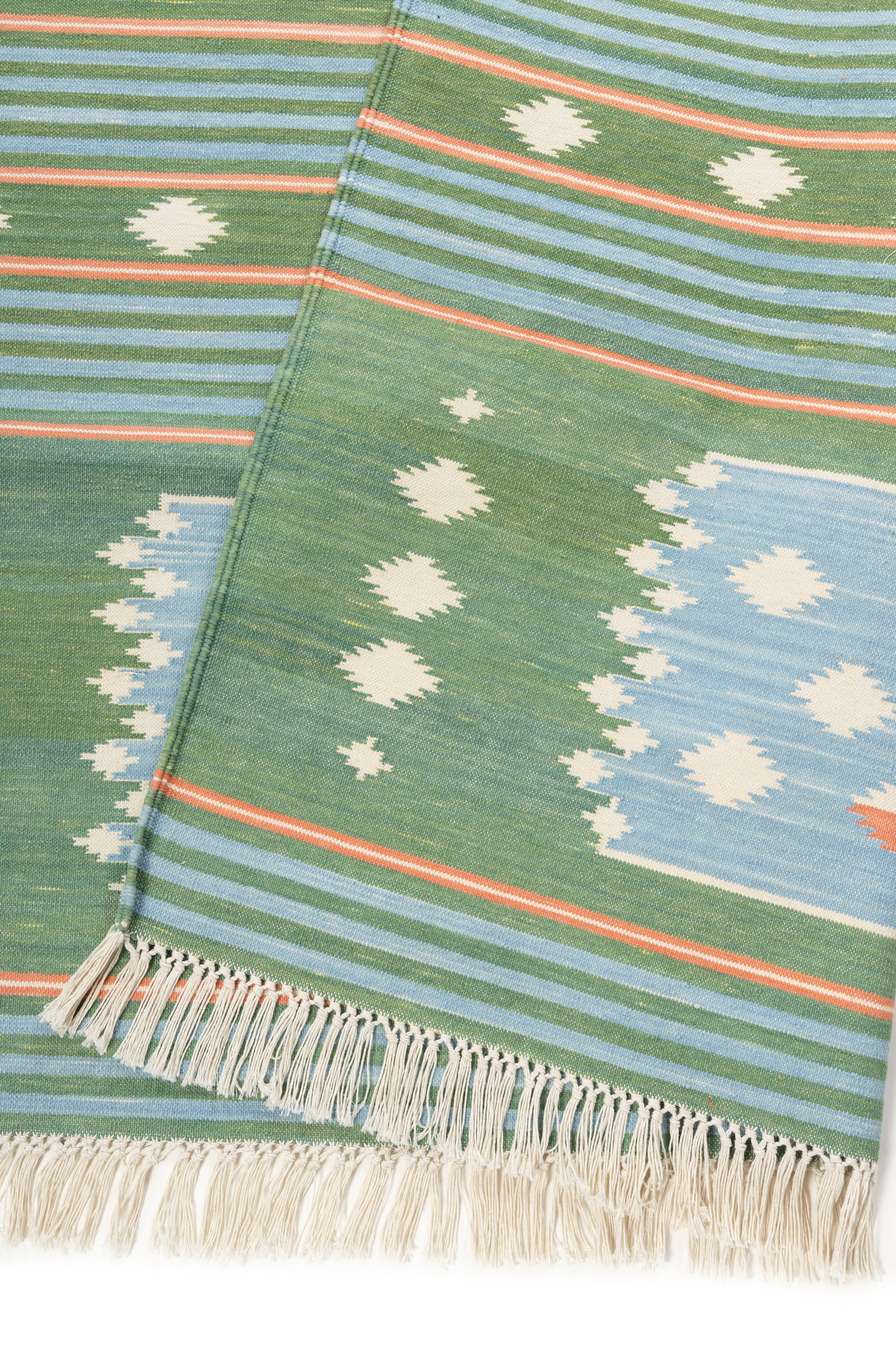 Meadow Mist Dhurrie Rug