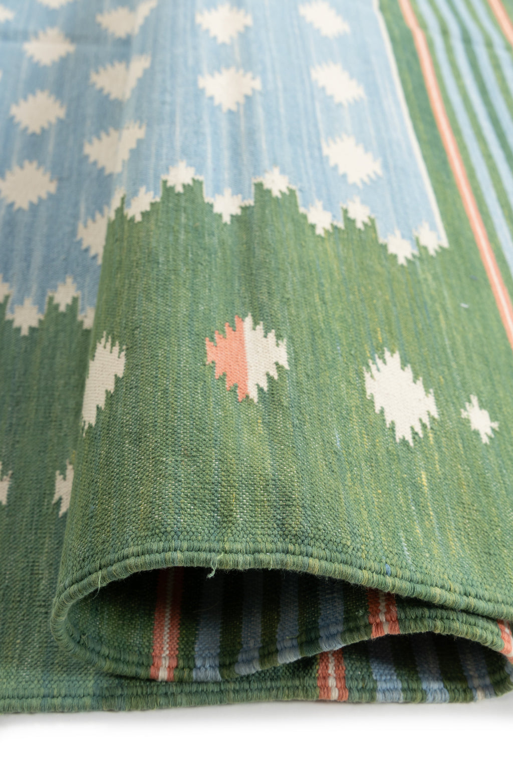 Meadow Mist Dhurrie Rug