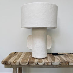 White earth lamp