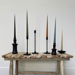Taper candle, deep forest