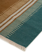 Scandi Colour-Block Runner-Ochre