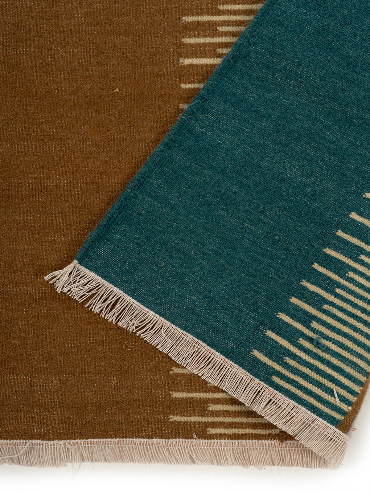 Scandi Colour-Block Runner-Ochre