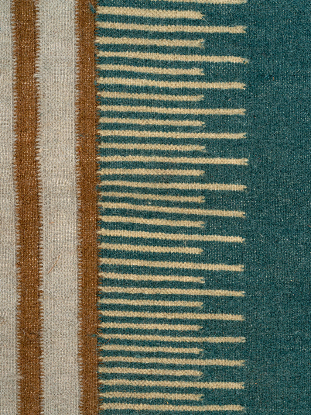 Scandi Colour-Block Runner-Ochre