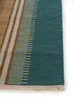 Scandi Colour-Block Runner-Ochre