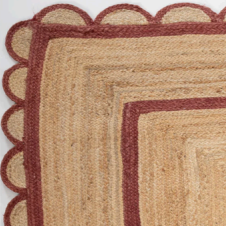 Jute scallop, ruby