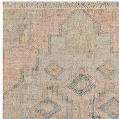 Jute faded aztec, pastel