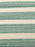 Serenity Stripes Flatweave Rug-Green