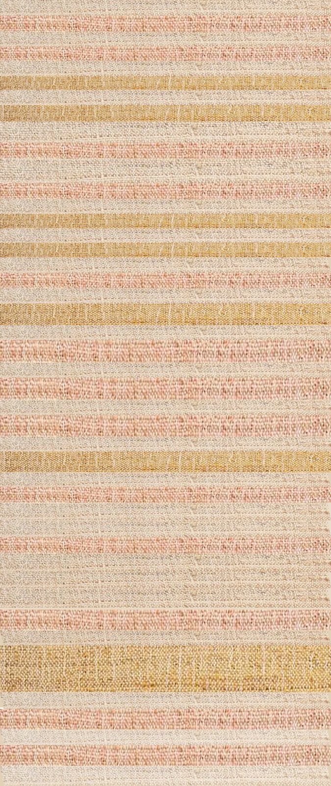 Sunset Stripes Handwoven Jute Runner