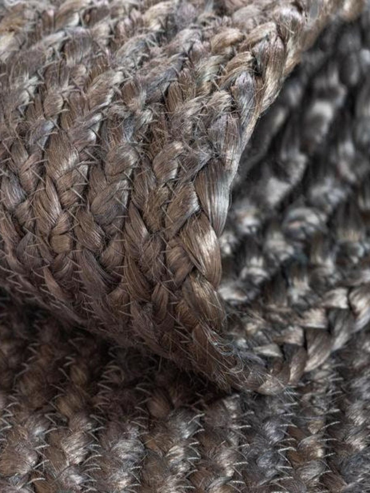 Thaba Braided Runner-Grey