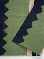 The Zigzag Trail Runner- Muted moss