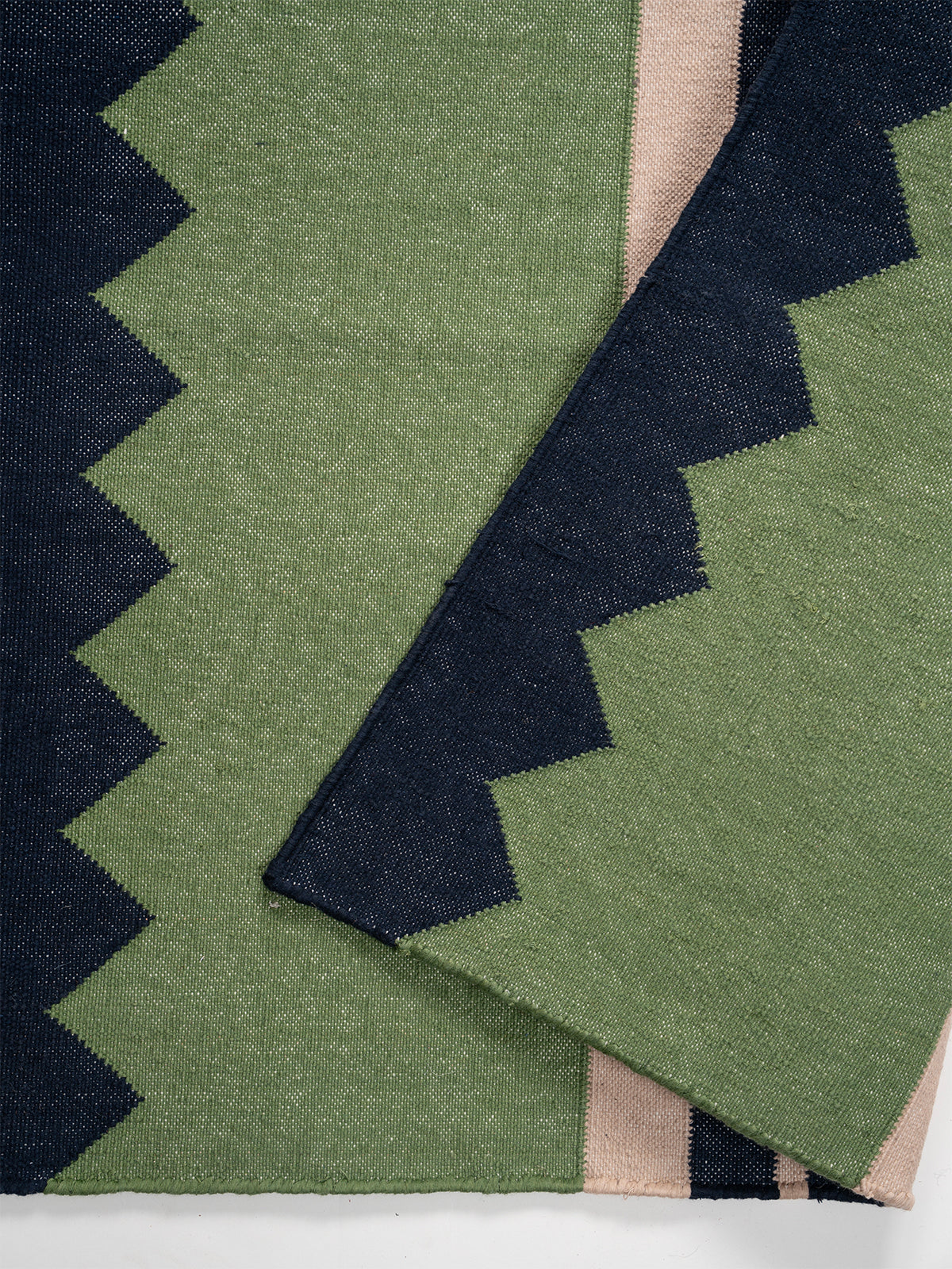 The Zigzag Trail Runner- Muted moss