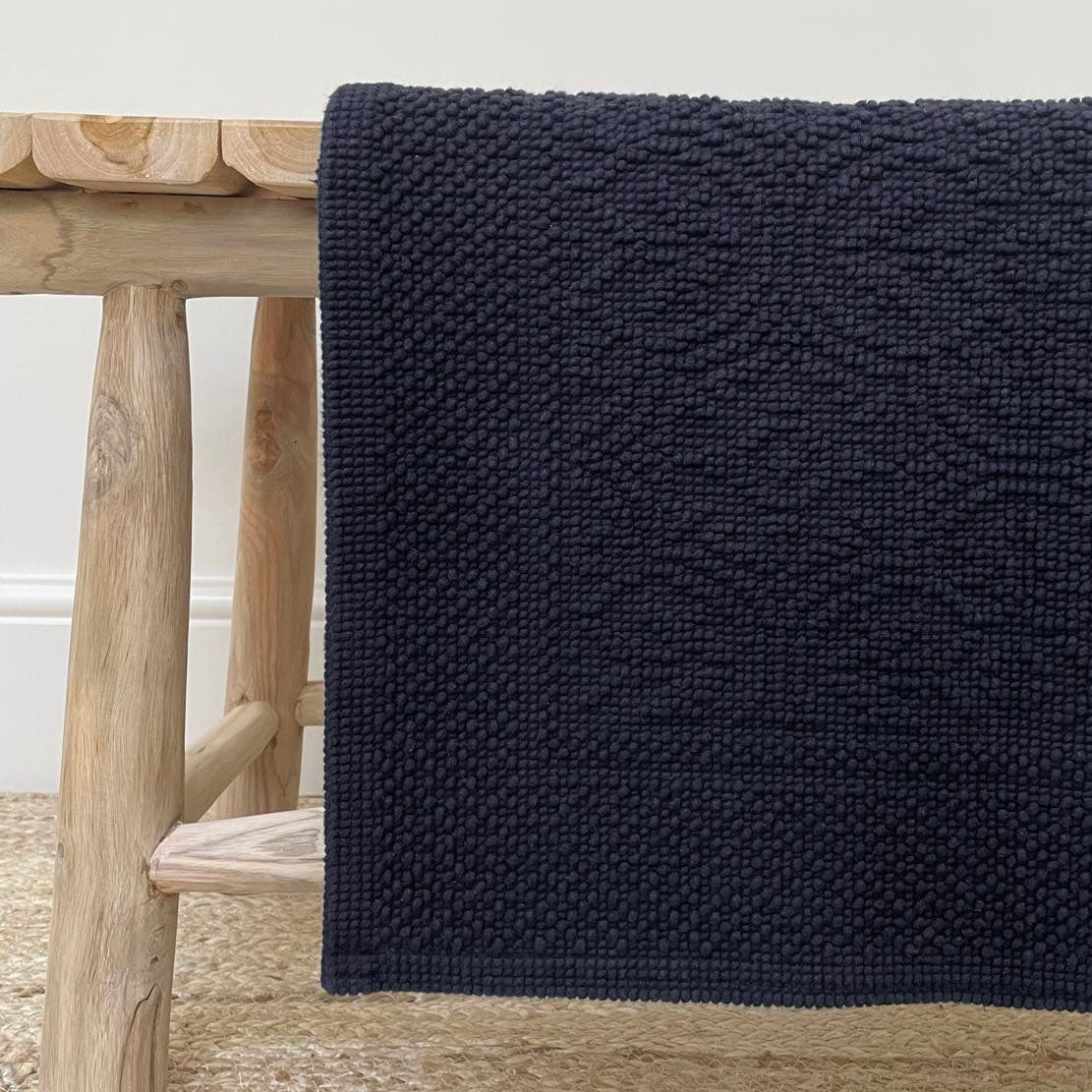 Bath matt kymi, navy 55x110cm Main image