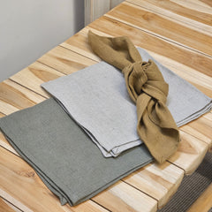 Gold linen Napkin, 40cm x 40cm