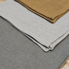 Natural linen napkin, 40cm x 40cm