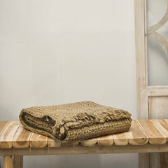 Waffle throw, tabac 130 x 200cm